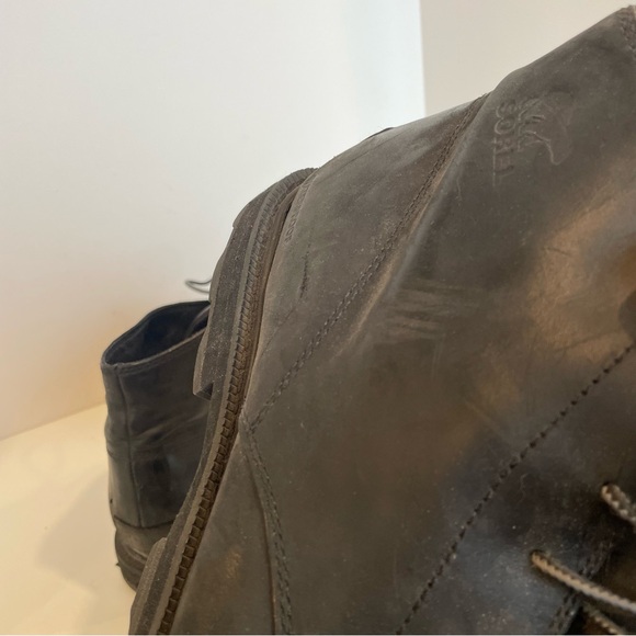 Sorel Madson Chukka Waterproof Boots Black Mens Size 14 Some Wear Please Read - Picture 5 of 12